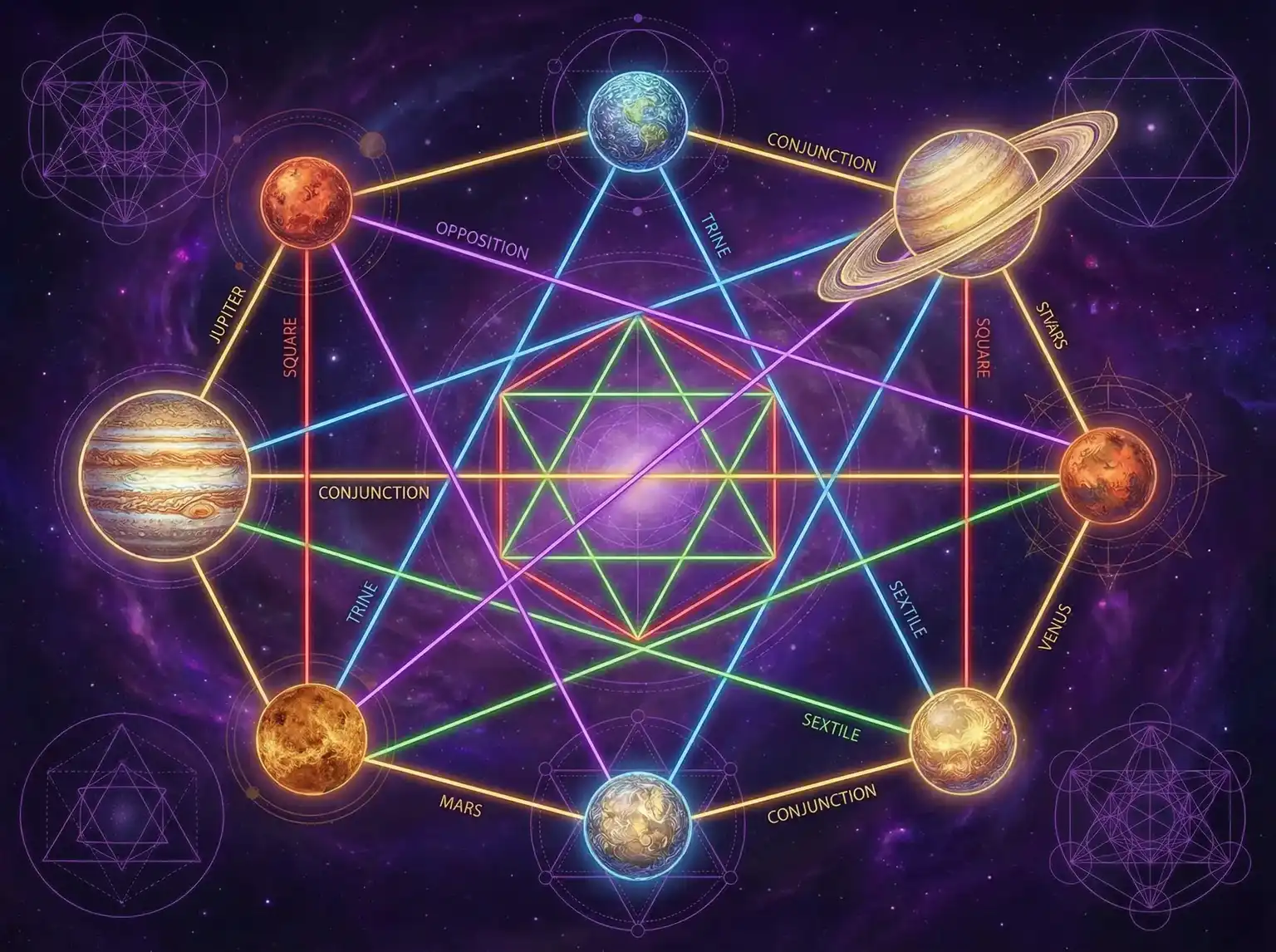 行星相位解读 - 年轻的护士3韩国三级 | 占星学进阶